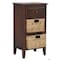 Safavieh Everly Drawer Side Table- Cherry - 27.6 x 11.8 x 15 in. AMH5743C - alternate 2
